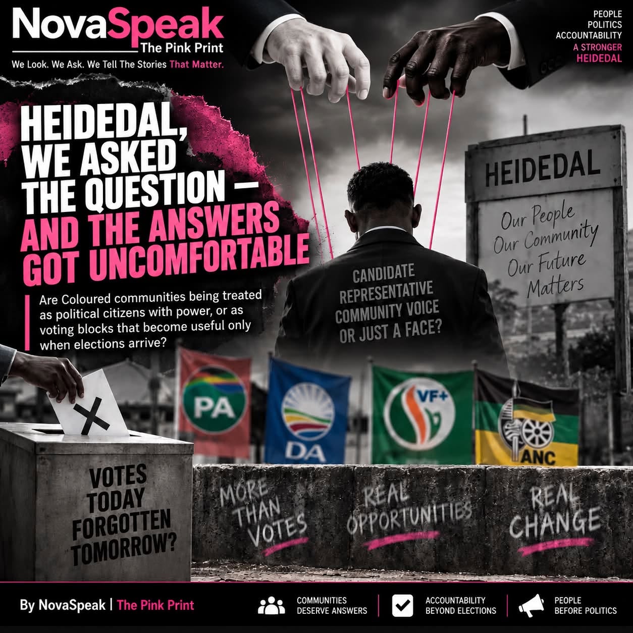 HEIDEDAL, WE ASKED THE QUESTION — AND THE ANSWERS GOT UNCOMFORTABLE